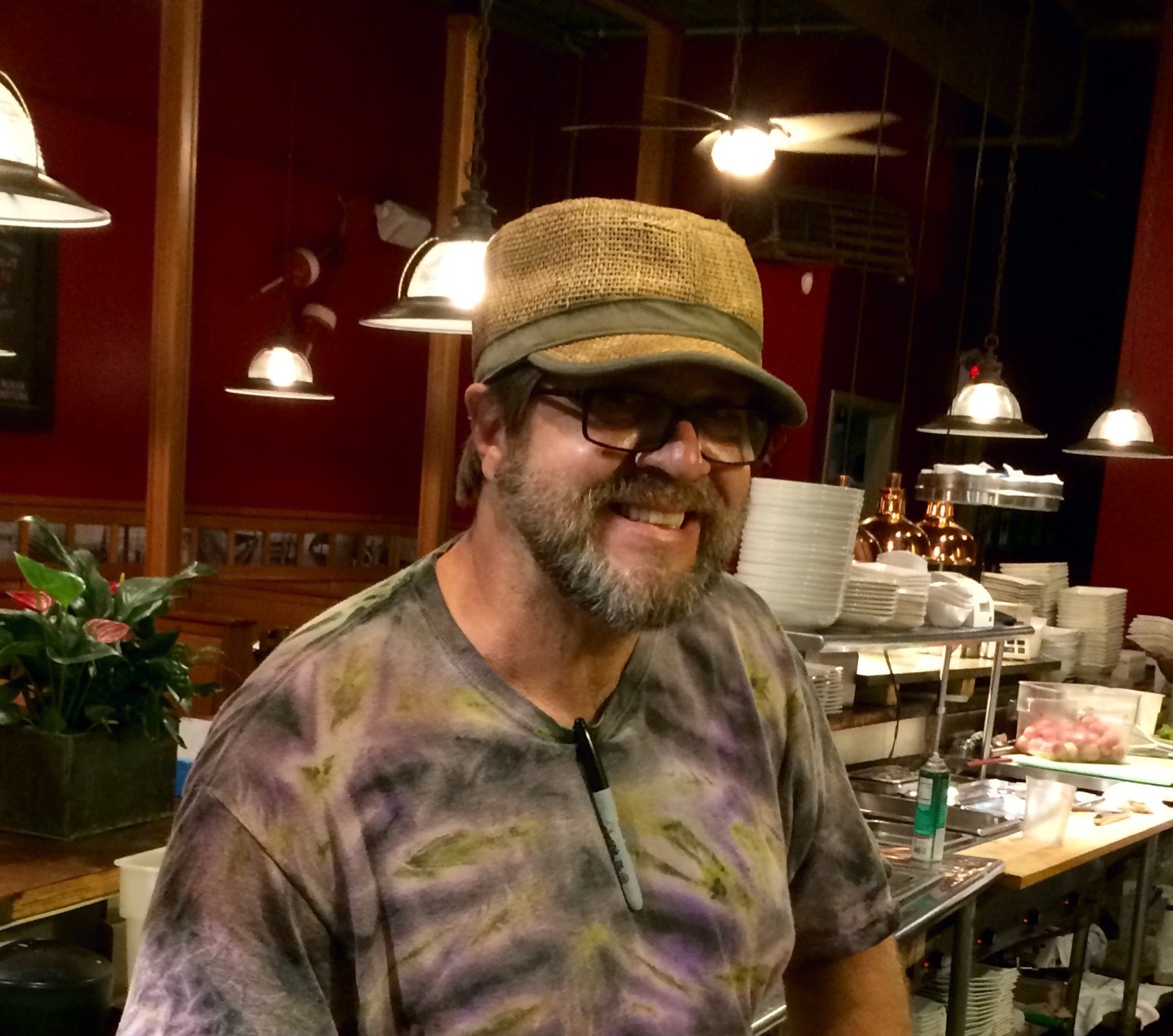 Employee of the Month for July Lobster Trap Asheville,NC